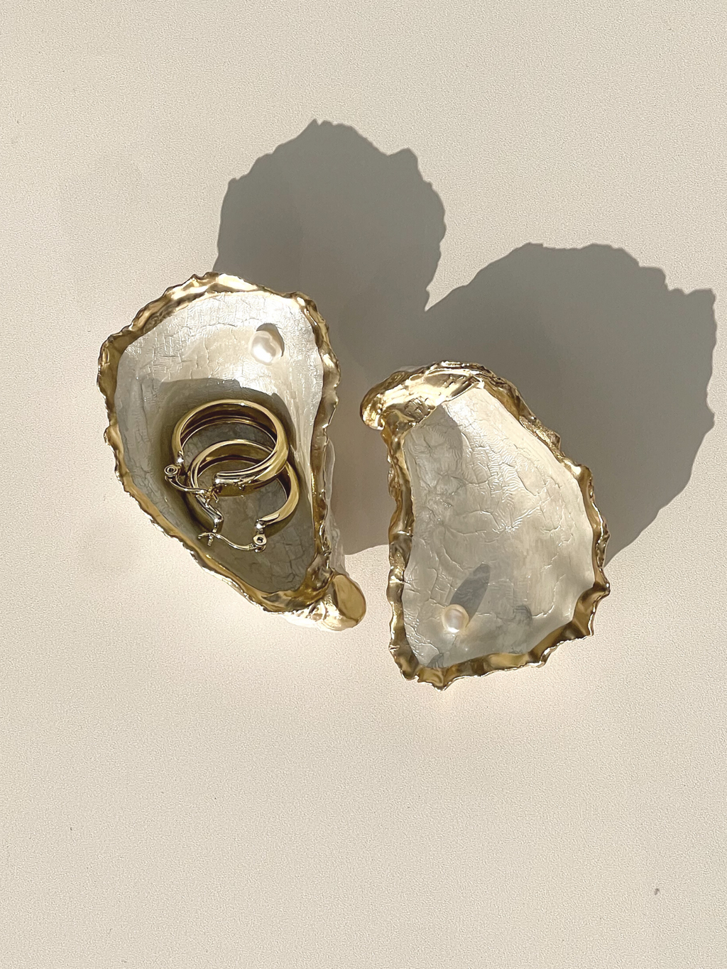 Oyster Shell Jewellery Dish
