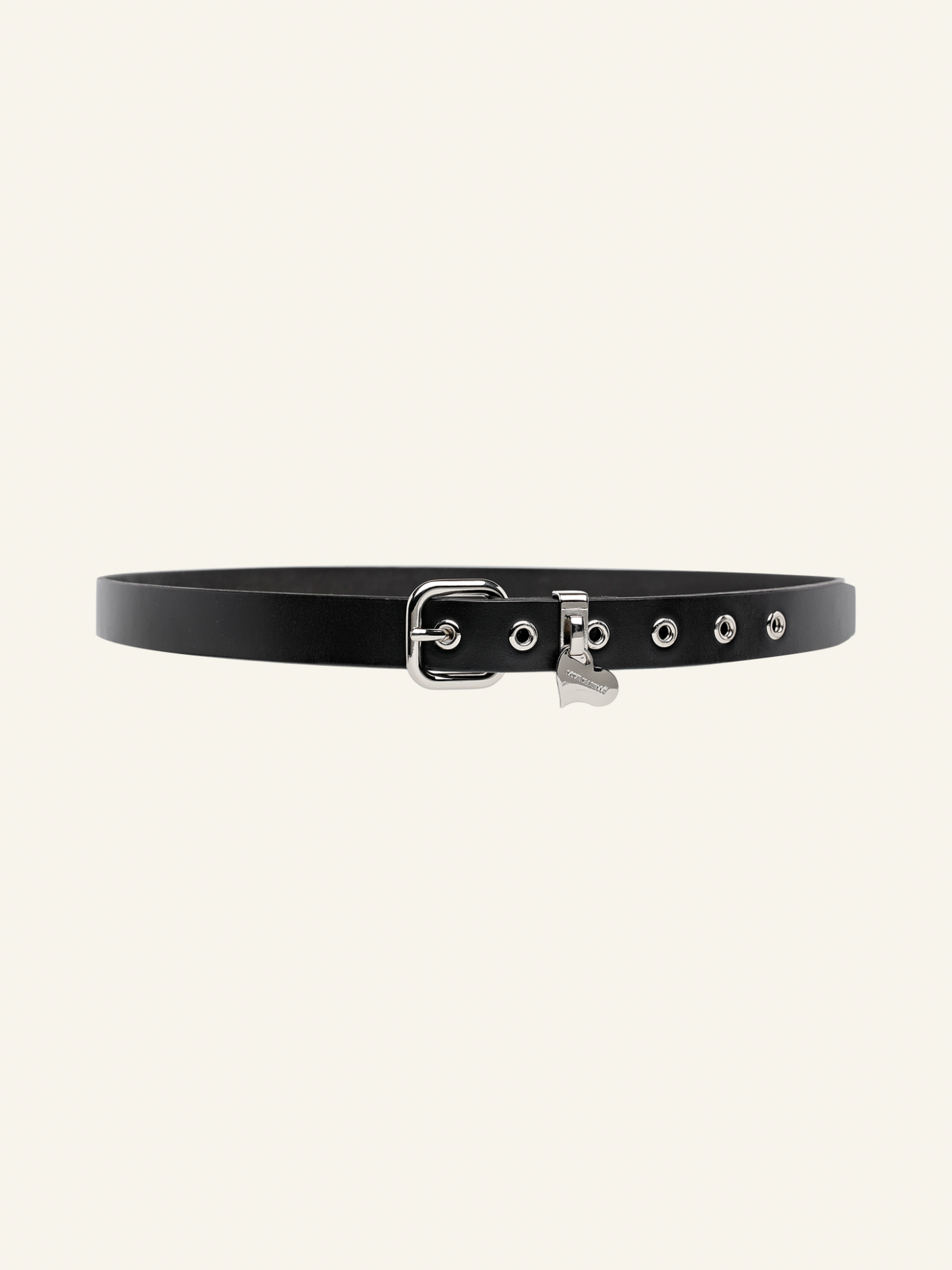 Elsa Belt Silver - Black