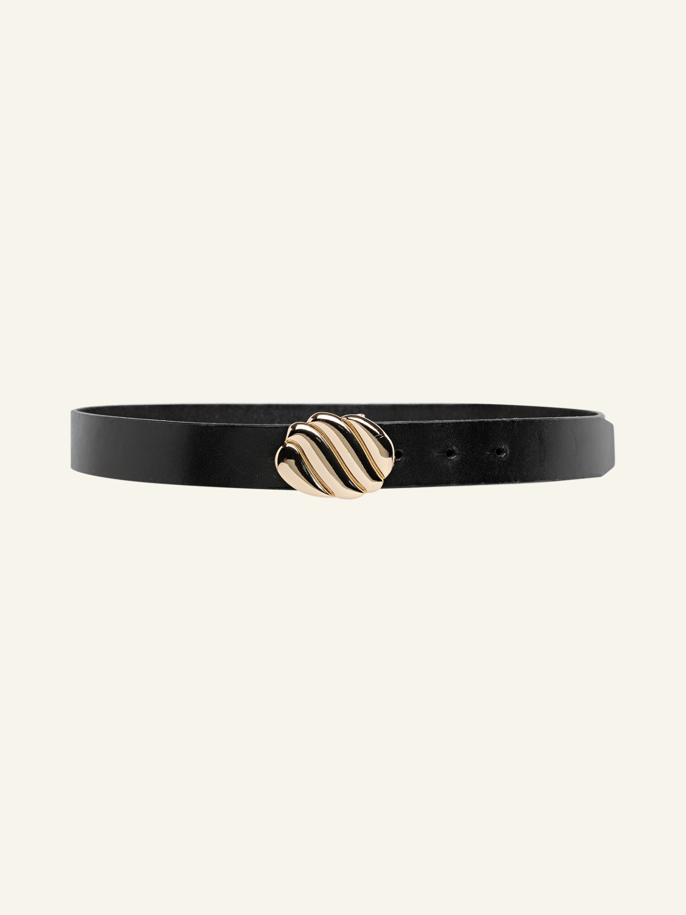 Iris Belt Gold - Black