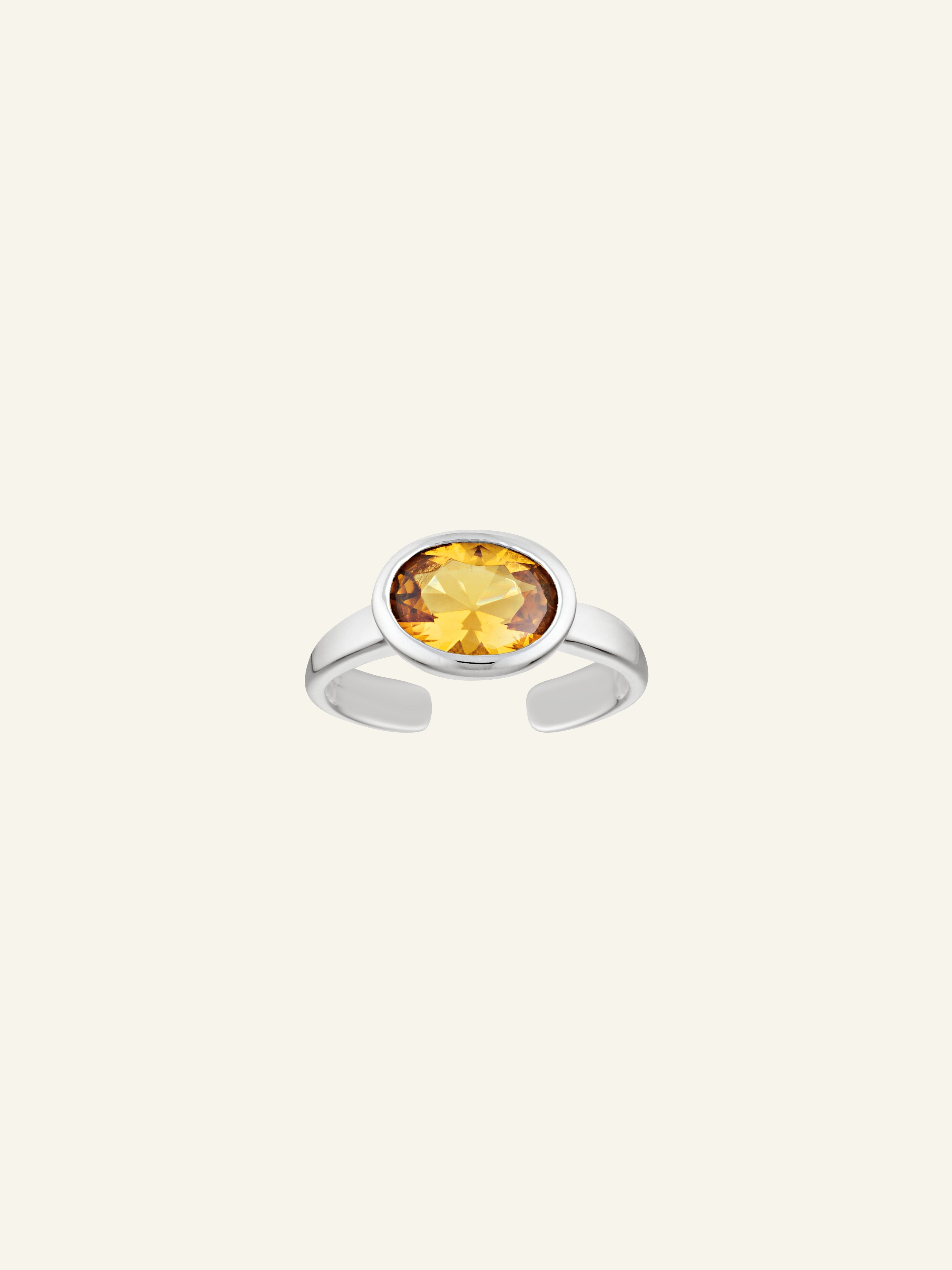 Darcey Toe Ring - Citrine