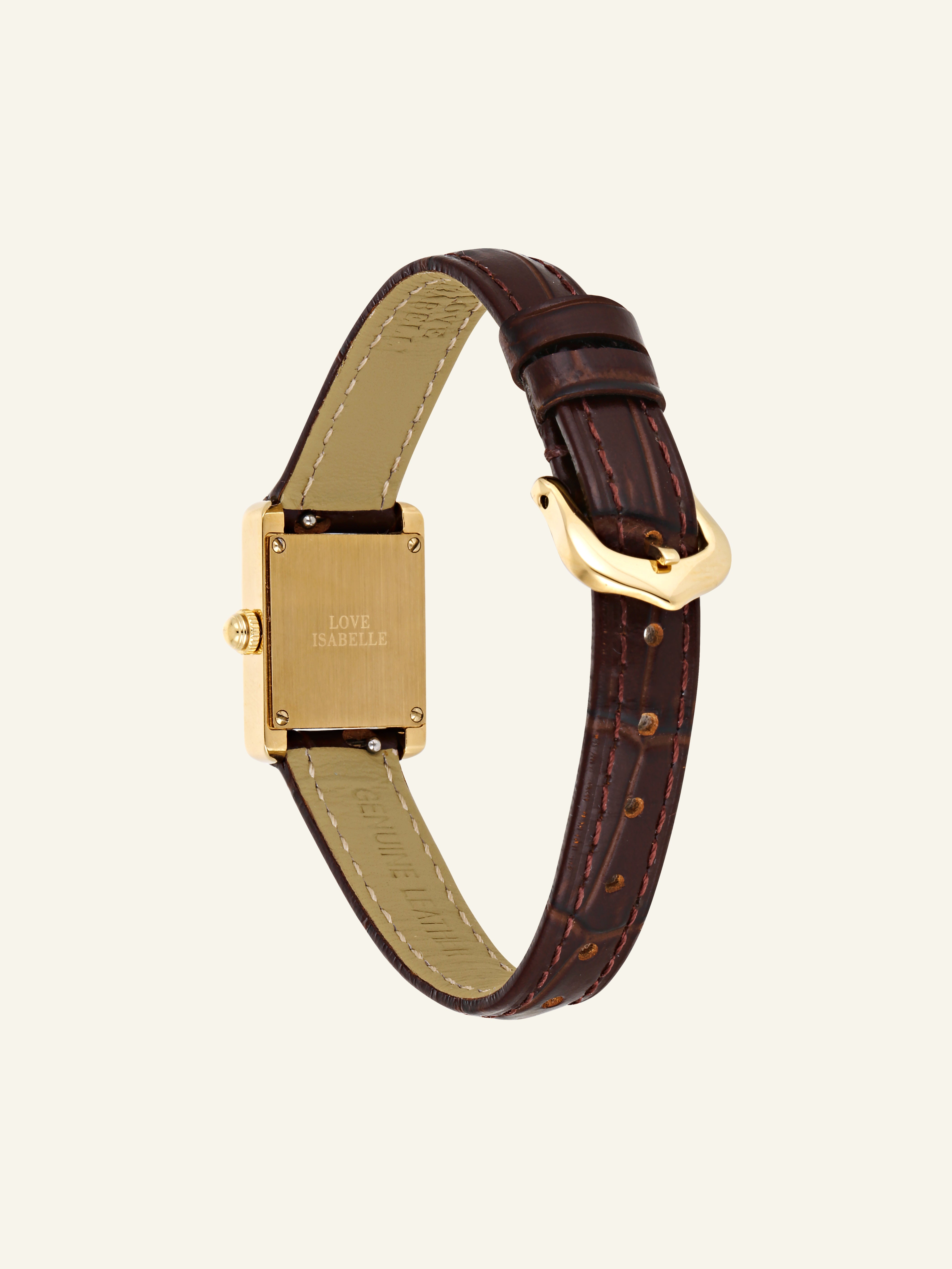 Boston Watch - Gold / Brown