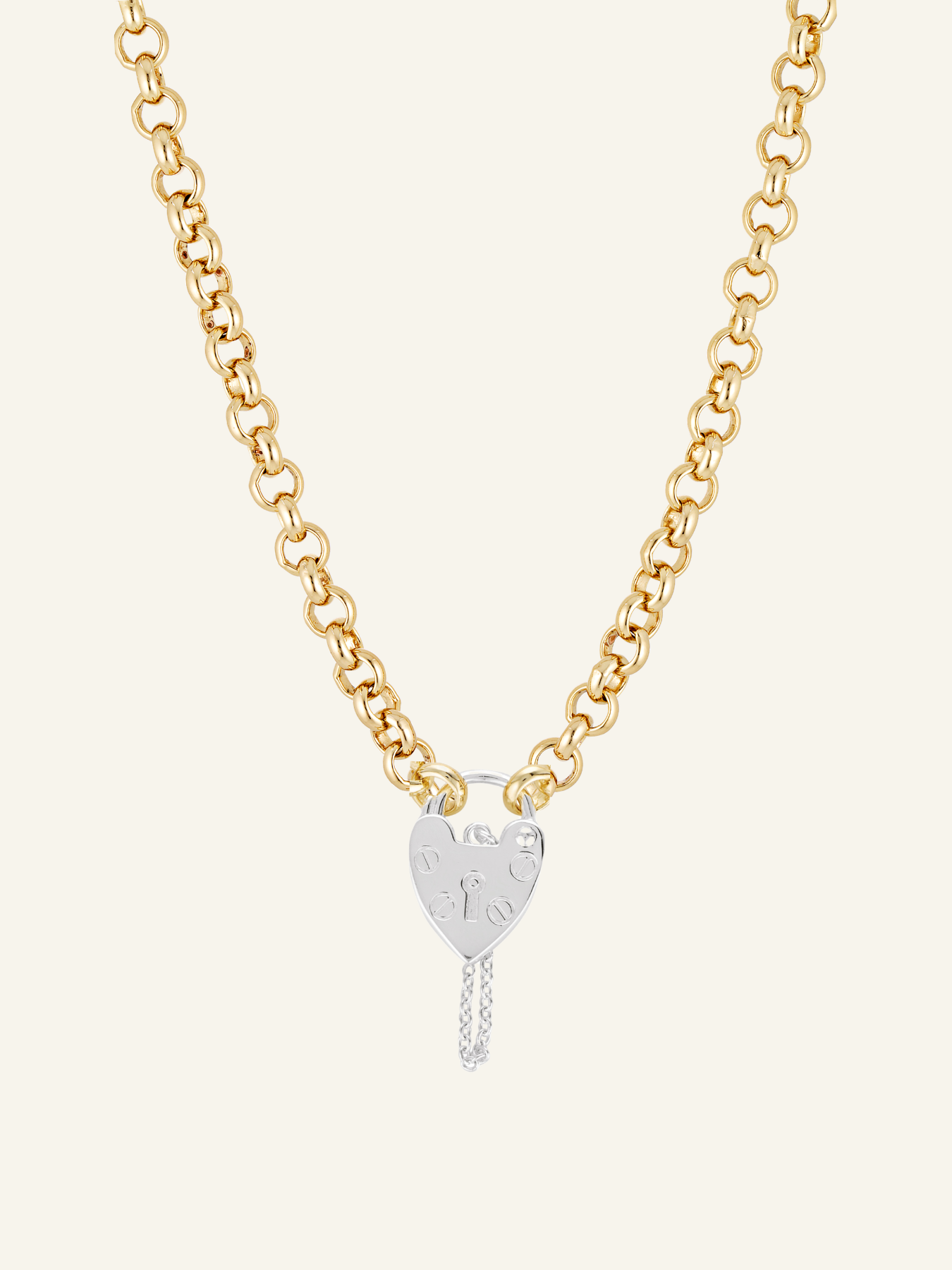 Fleur Necklace - Mix Tone