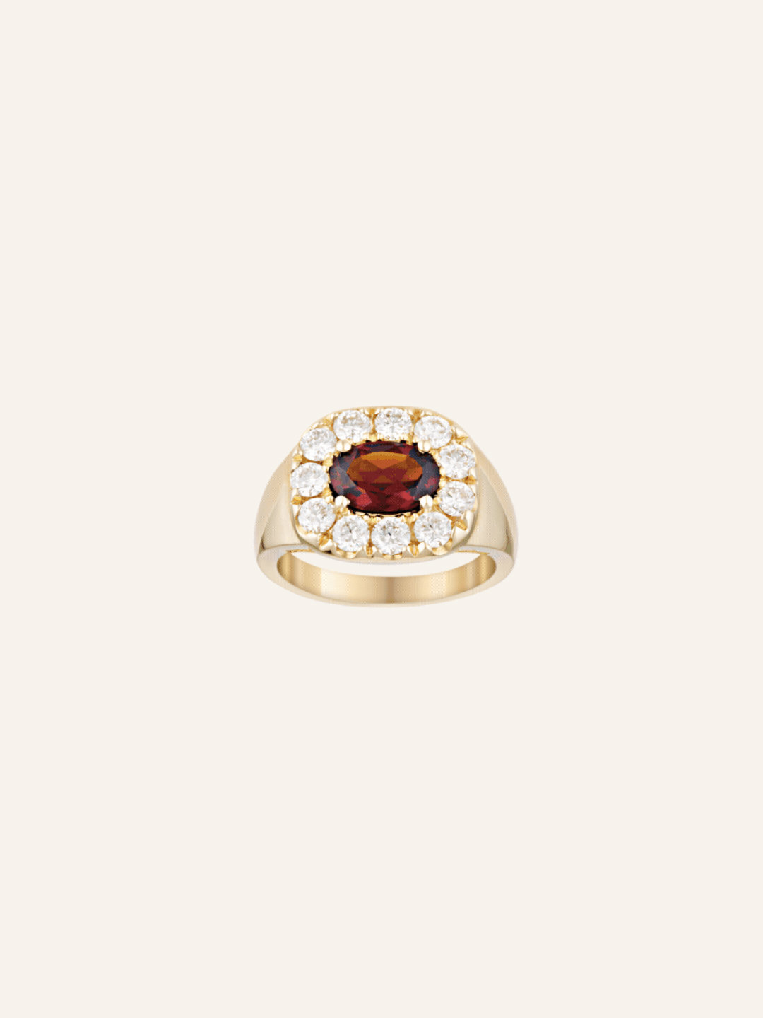 Solid Gold Pinky Ring