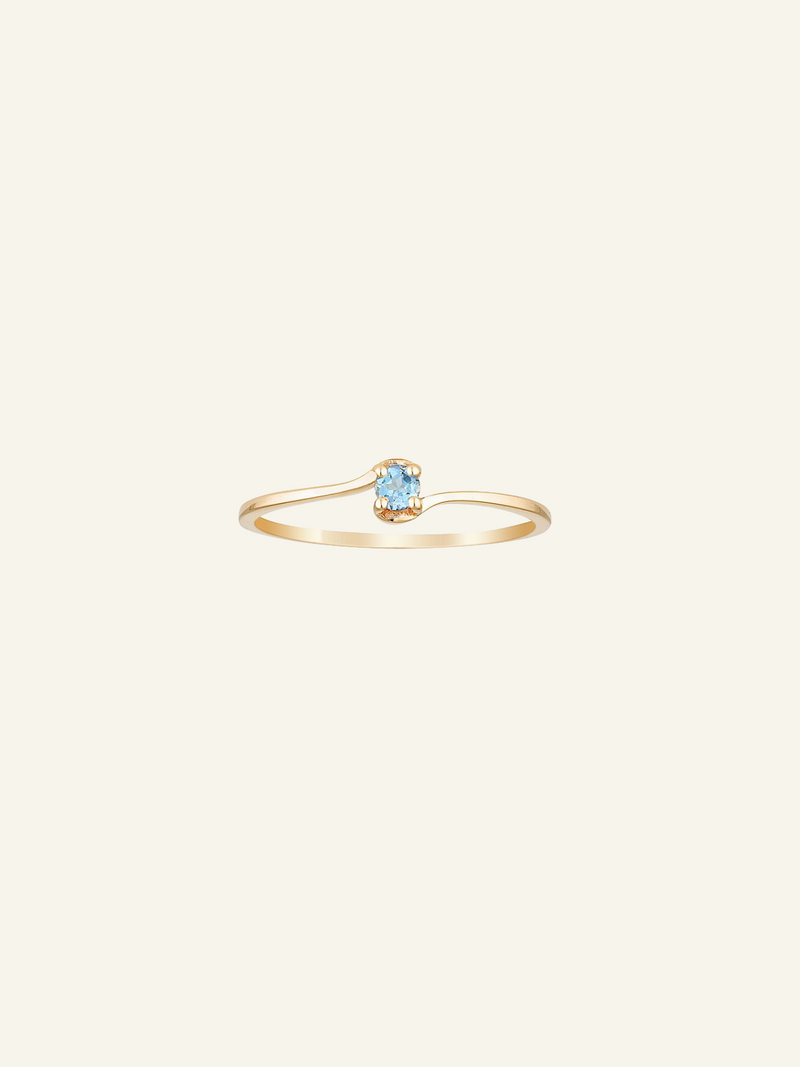 14k Birthstone Ring