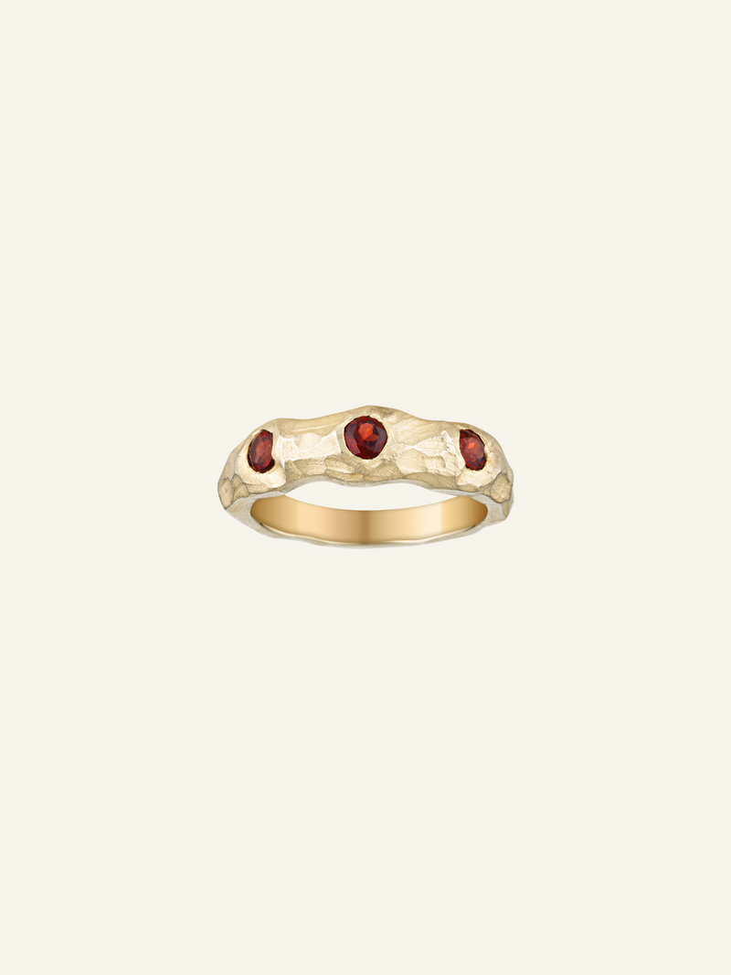 9k solid hot sale gold ring