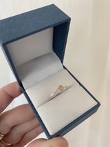 14k Peridot Birthstone Ring - Aug