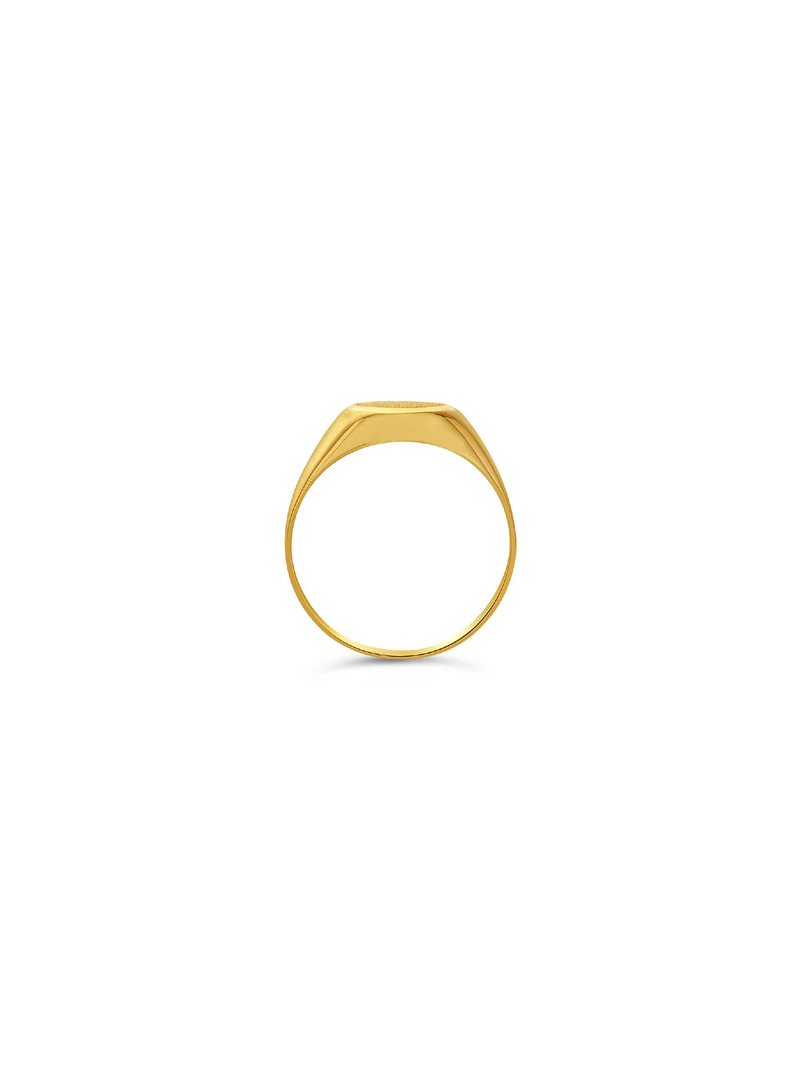 14k Solid Gold Signet Ring