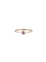 14k Tourmaline Birthstone Ring - Oct