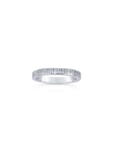 Sterling Silver Textured Ring