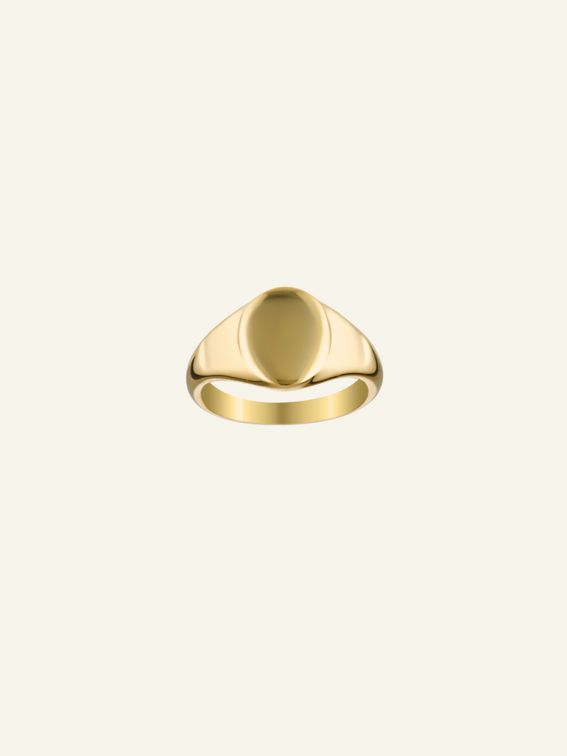 14k Gold Filled Signet Ring