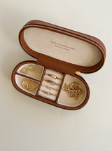 Travel Jewellery Case - Brown